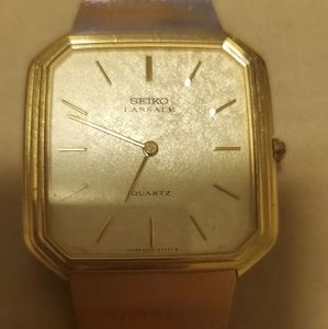 Men's seiko lassale quartz watch